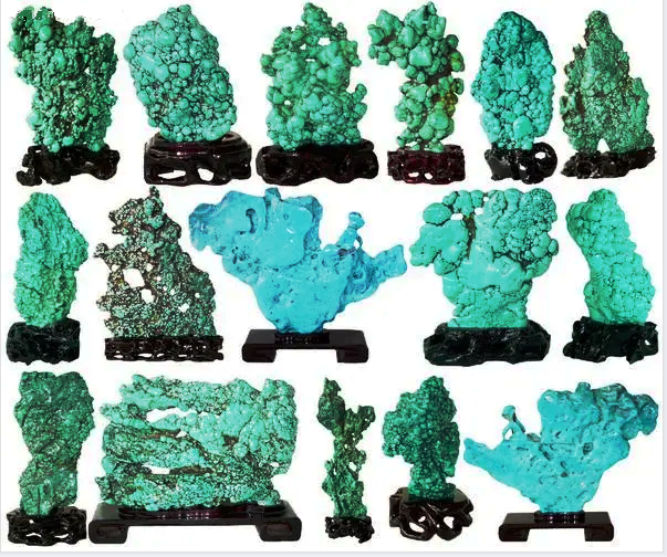 云蓋寺綠松石國家礦山公園綠松石經(jīng)典作品展示