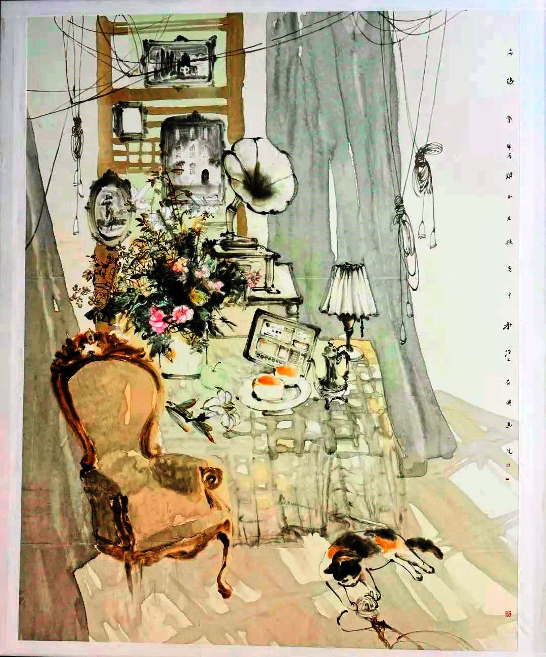 湖北7人入選中國百家100幅中國畫評(píng)選展覽