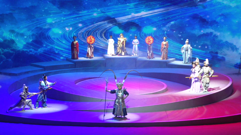 元宇宙概念新視覺黃梅戲《七夕傳奇》醉京城