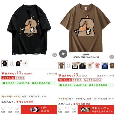 “卡皮巴拉”插畫(huà)被盜印T恤？原創(chuàng)版權(quán)如何保護(hù)