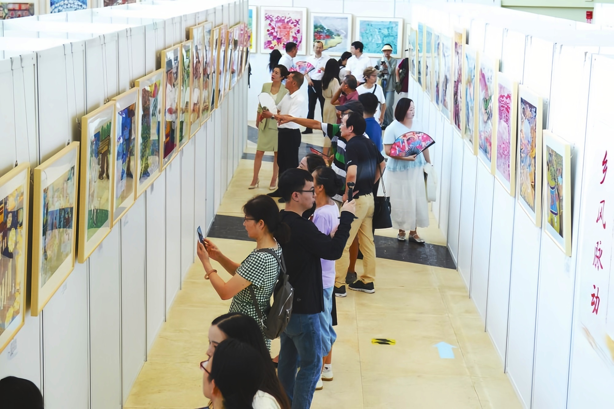 百名農(nóng)民畫(huà)畫(huà)家黃岡秀力作