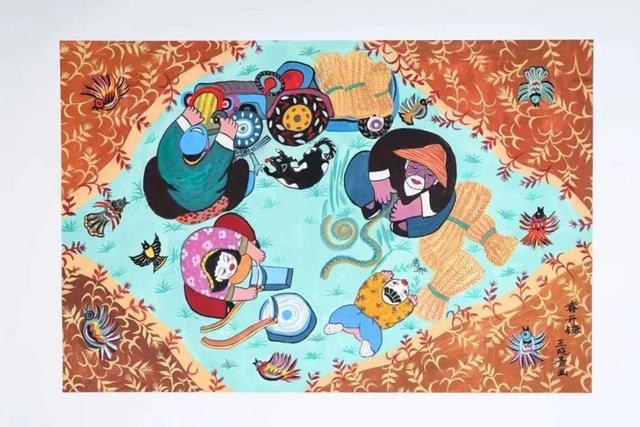 大地繪彩——2025年中國農(nóng)民畫大展開幕