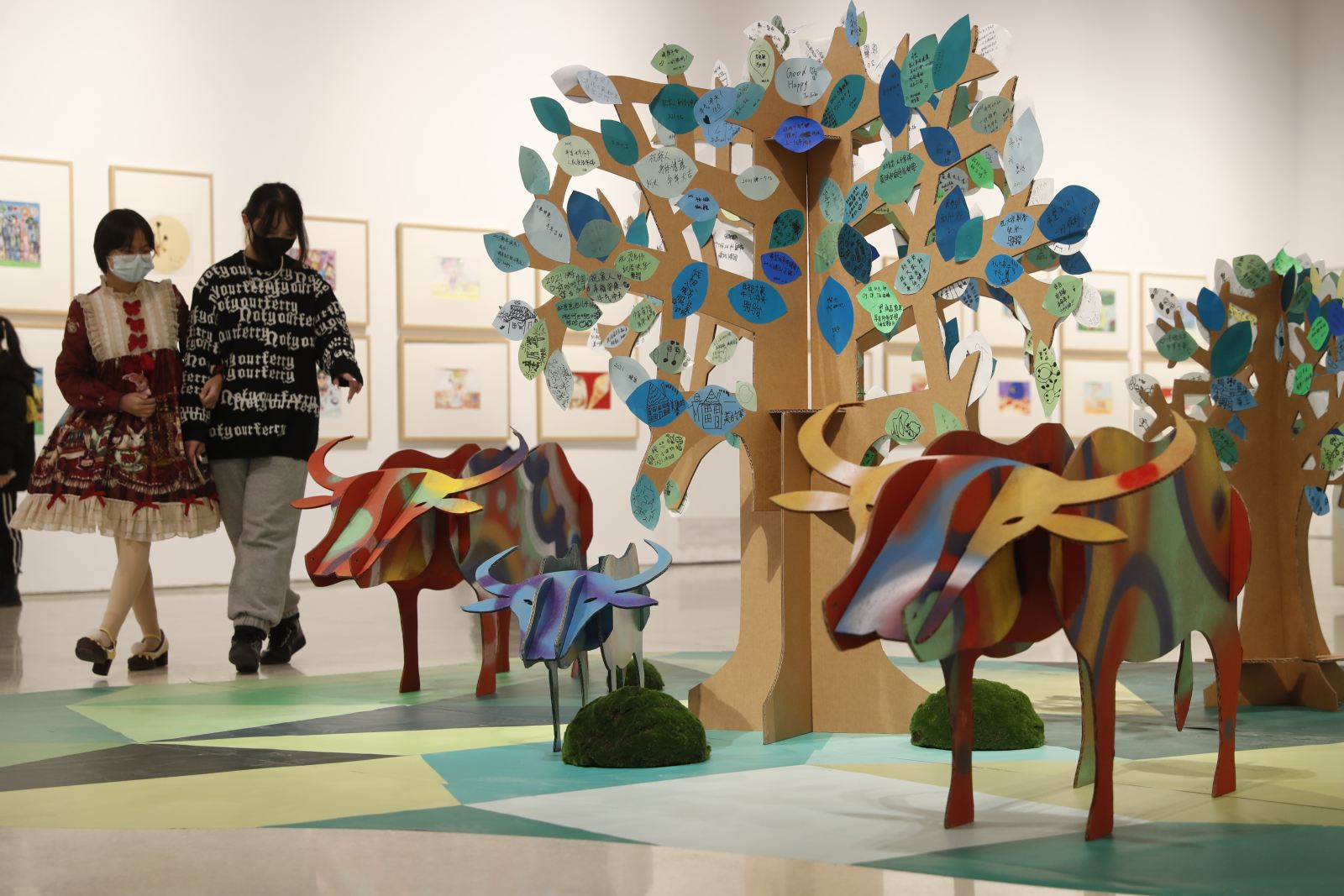 “牛勁十足”主題作品展開啟新春文化季