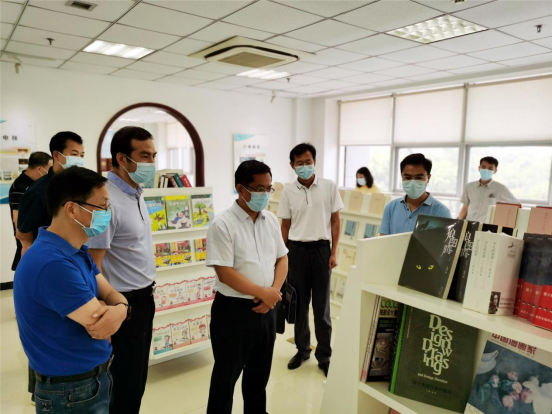 省委宣傳部副部長胡勇政到省版權保護中心調研