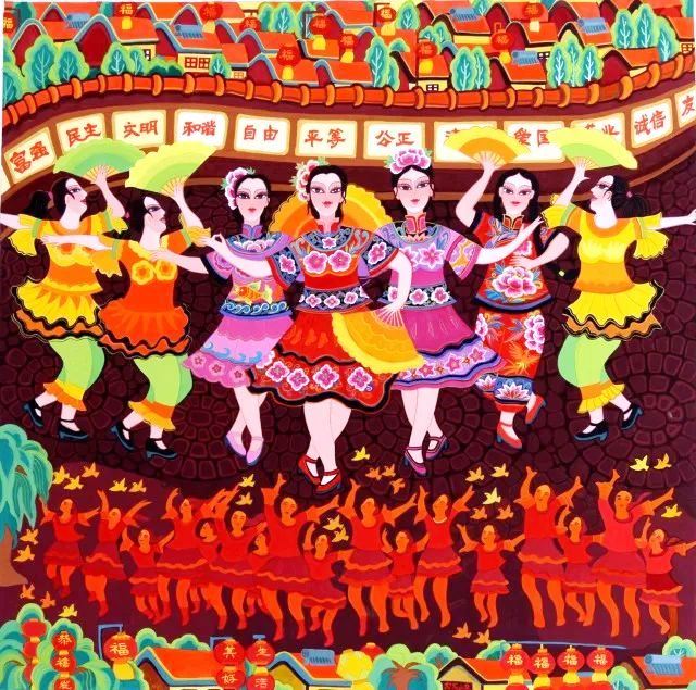 區(qū)塊鏈技術(shù)促農(nóng)民畫實(shí)現(xiàn)著作權(quán)多元開發(fā)