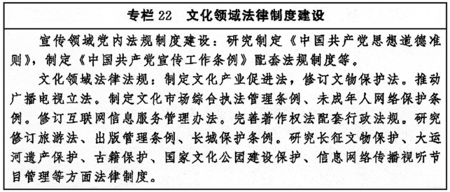 中辦、國辦印發(fā)《“十四五”文化發(fā)展規(guī)劃》