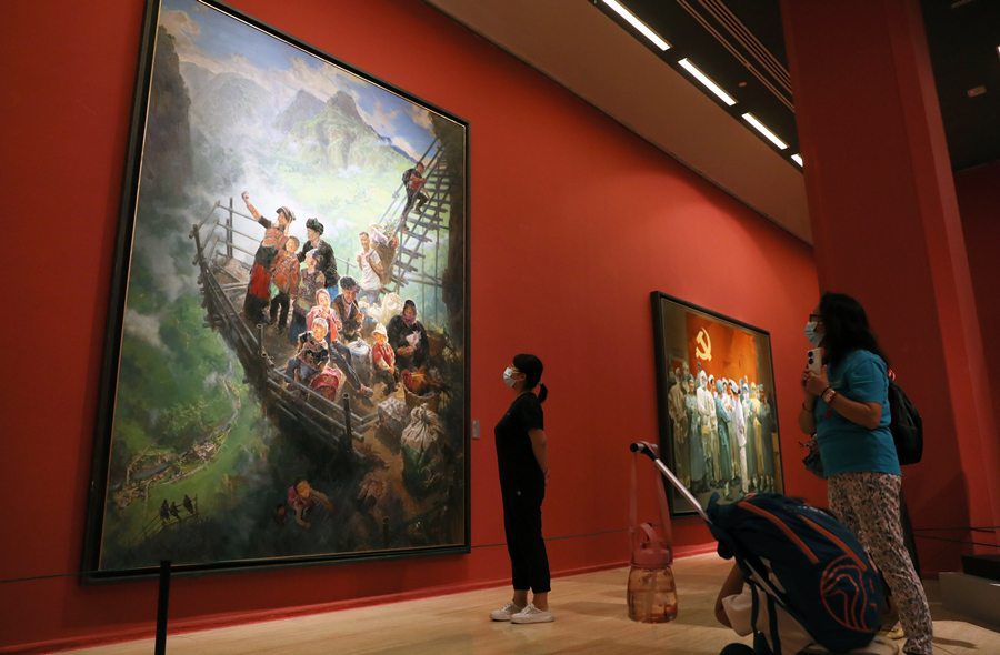 喜迎二十大 第十三屆中國藝術(shù)節(jié)美術(shù)作品展