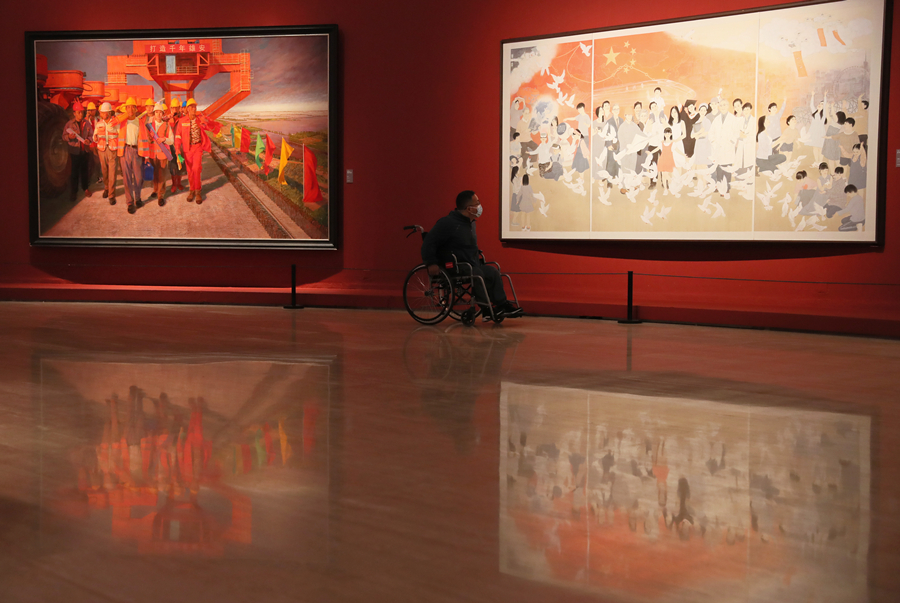 喜迎二十大 第十三屆中國藝術(shù)節(jié)美術(shù)作品展